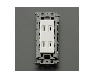 �G�X�R ESCO �y�l��s�z 125V/15A �����R���Z���g�i2���j�m�≏�g�n EA940CD-431 [2-5834598]