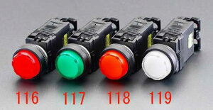 �G�X�R ESCO �y�l��s�z AC220V LED�\�����i�΁j EA940DB-117 [2-0691018]