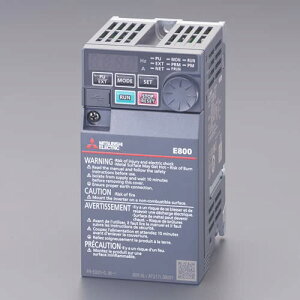�G�X�R ESCO �y�l��s�z 200V/0.4 kw �C���o�[�^�[�i3�����[�^�[�p�j EA940MX-604A [2-1672525]