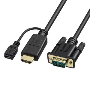 GXR ESCO ylsz 1.0m HDMI-VGAϊA_v^[P[u EA940PR-11 [2-1804728]