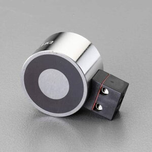 �G�X�R ESCO �y�l��s�z DC24V/ 80mm/2000N �d���}�O�l�b�g�z���_�[ EA984CM-6 [2-1752746]