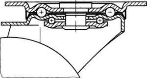 �G�X�R ESCO �y�l��s�z 125mm �L���X�^�[�i���݋���E�X�e�����X���j EA986LM-125 [2-0205819]