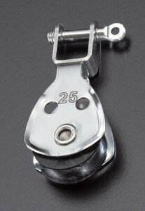 �G�X�R ESCO �y�l��s�z 25mm �v�[���[�u���b�N�i�X�e�����X���j EA987S-1 [2-0363243]