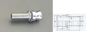 �G�X�R ESCO �y�l��s�z 2�h �z�[�X�p�v���O�i�A���~���j EA462BC-20 [2-5580631]