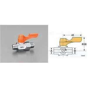 �G�X�R ESCO �y�l��s�z R 3/8�hxR 3/8�h �~�j�{�[���o���u�iRoHS�Ή��i�j EA425BS-133 [2-5768152]