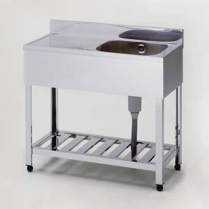 �G�X�R ESCO �y�l��s�z900x450x890mm �ꑅ���؃V���N�i������/SUS430 EA468EF-22L [2-1731192]