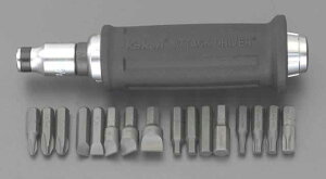 �G�X�R ESCO �y�l��s�z 1/2�hDR �C���p�N�g�h���C�o�[�Z�b�g�i5/16�hHex�r�b�g�p�j EA550XD-2 [2-0668959]