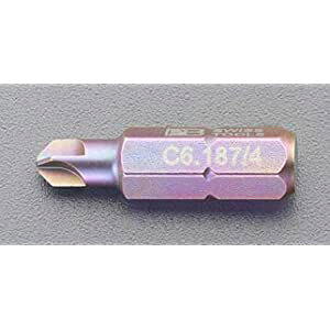 �G�X�R ESCO �y�l��s�z #3x 25mm �mTORQ-SET�n�h���C�o�[�r�b�g EA611PE-3 [2-1344200]