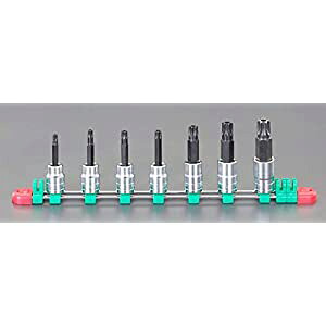 �G�X�R ESCO �y�l��s�z 1/2�hDR/T30-T70 �mTORX�n�r�b�g�\�P�b�g�i�C�W���~�j EA618RS-600 [2-1356487]