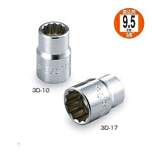�g�l TONE �\�P�b�g�i12�p�j 3/8 13MM 3D-13 [30-155990]
