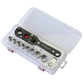 【ポイント5倍】 10月限定エントリー（10/31まで）アネックス ANEX オフセットアダプター 19mm ソケットセット ケース付き AOA-19S2