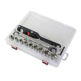 アネックス ANEX オフセットアダプター 19mm ラチェットレンチ＆ソケットセット AOA-19S3 [38-278700]