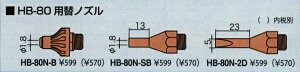 �O�b�g goot �փm�Y�� B�^ HB-80N-B [94-550420]