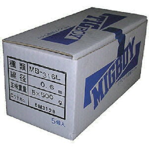 _Cw ylsz DAIHEN ~O{[CpXeXnڃCMB-316L 0.6 500g×5 MB-316L-06-500G [1014-8210780]