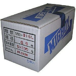 _Cw yʓrz ylsz DAIHEN ~O{[CpXeXnڃCMB-316L 0.6 200g×5 MB-316L-06-200G [1014-8210797]
