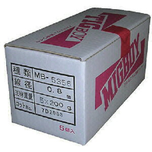 _Cw yʓrz ylsz DAIHEN ~O{[CpA~nڃCMB-5356 0.8 200g×5 MB-5356-08-200G [1014-8211015]