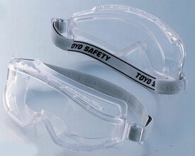 トーヨーセフティ TOYO 防じんメガネ曇り止め加工ワイドタイプ No.1290 [102-601357]