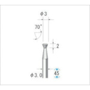 �i�J�j�V �d���_�C�������h�o�[ �t�e�[�p�[�^ 3×2×��3 ��120 70° 12511 [1062-00002855]