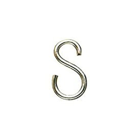 ニッサチェイン 【300個販売】Sフック ステンレス 電解研磨 SSH20 [1070-2098279]