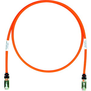 �p���h�E�C�b�g �y10�{�̔��zPANDUIT CAT6A/CAT6 �V�[���h�p�b�`�R�[�h 8m �I�����W SPT6X8MOR STP6X8MOR [1094-3717309]