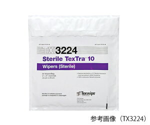 �A�Y���� AS ONE �ŋۃe�N�X�g��10�@Sterile�@TexTra?10�@310×310mm�@100���� 3-6990-14 [1445-0085804]
