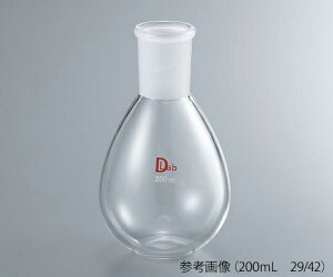 �A�Y���� AS ONE ���ʐ�������i�X�t���X�R�i��]�_�K���X-1�j�@200mL�@24/40 3-9676-09 [1445-0075865]