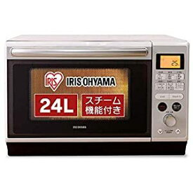 アイリスオーヤマ IRIS スチームオーブンレンジ 24L ホワイト MO-F2402 [E010306]
