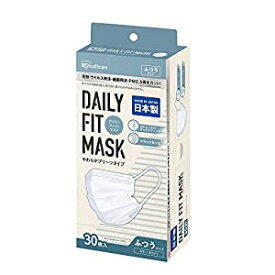 アイリスオーヤマ IRIS 一般作業用マスク IRIS 288169 やわらかマスク ふつうサイズ 30枚入 PN-YW30M [A230101]