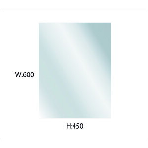 �O���[���N���X �y�ʓr�����z �y�l��s�z �A�N�����~���[ H600mm x W450mm ����2mm 6300004413 [1560-6238259]