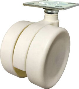 SAMSONG CASTER �f�U�C���o�փL���X�^�[�uFrog�v�� �v���[�g ���� 65mm FROG-P-65-W [1591-0000468]