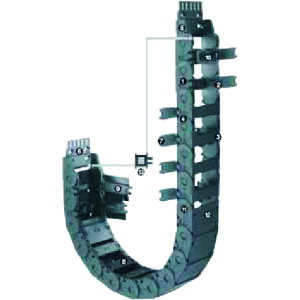 �C�O�X �y�l��s�z igus �G�i�W�[�`�F�[�� �P�[�u���ی�� 74�����N 2400.02.150.0-74L [1668-00014457]