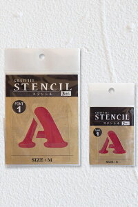 VIVID VAN PB Graffiti Stencil �O���t�B�e�B�[�X�e���V�� �A���t�@�x�b�g�X�e���V�� L1 M �啶��F L1M-CF [1947-5700050]