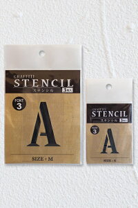 VIVID VAN PB Graffiti Stencil �O���t�B�e�B�[�X�e���V�� �A���t�@�x�b�g�X�e���V�� L3 M �啶��M L3M-CM [1947-5701200]