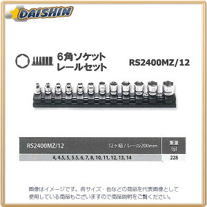 R[P Ko-Ken Z-EAL 1/4(6.35mm)SQ. 6p\Pbg[Zbg 12g RS2400MZ/12 [255-009749]