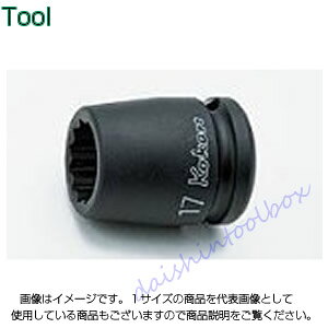 �R�[�P�� Ko-Ken 1/2�i12.7mm�j�C���p�N�g12�p�\�P�b�g 21mm 14405M-21 [255-352265]