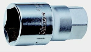 �R�[�P�� Ko-Ken 1/2�i12.7mm�j�I�C���v���b�V���[�X�C�b�`�p�\�P�b�g 27mm 4300H-27 [255-077236]