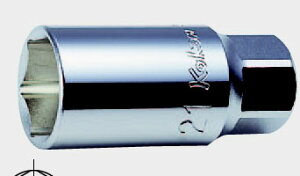 �R�[�P�� Ko-Ken 1/2�i12.7mm�j�z�C�[���i�b�g�p�\�P�b�g �S��60mm 19mm 4300M-19(L60) [255-083435]