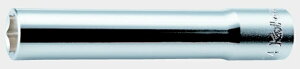 �R�[�P�� Ko-Ken 1/2�i12.7mm�j6�p�G�N�X�g���f�B�[�v�\�P�b�g 8mm 4300M-8(L120) [255-083527]