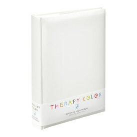 ナカバヤシ セラピーカラー背丸ブック式Pアルバム240プレーンホワイト TCBP-240-PW/M [274-371717]