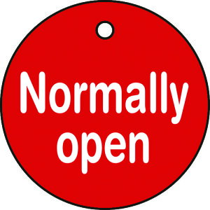 ���{�Ώ\���� �o���u�J�D Normally open�i�ԁj 50mm���a ���ʕ\�� PET 151120 [279-060284]