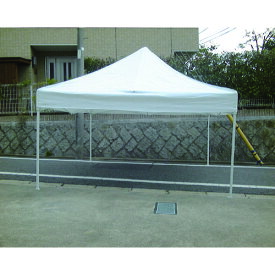 旭産業 【個人宅不可】旭 かんたん組立テント 3.0mX6.0m 白 NKT-3060 [328-062235]