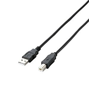 �G���R�� EURoHS�w�ߏ����G�RUSB2.0�P�[�u���u���b�N U2C-JB30BK [363-236684]