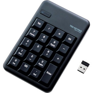 �G���R�� �G���R�� 2.4GHz���C�����X�e���L�[�p�b�h �u���b�N TK-TDM017BK [363-310575]