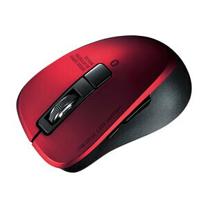 �T�����T�v���C �É�Bluetooth 5.0 �u���[LED�}�E�X�i5�{�^���E���b�h�j MA-BTBL155R [444-697290]