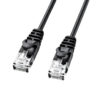 �T�����T�v���C �J�e�S��6�ɍ�LAN�P�[�u�� LA-SL6-05BK LA-SL6-05BK [444-841709]