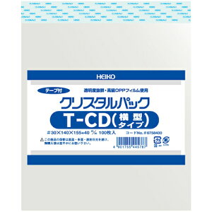 �V���W�} HEIKO OPP�� �N���X�^���p�b�N �e�[�v�t T CD�i���^�j 100������ 006758400 [452-445787]