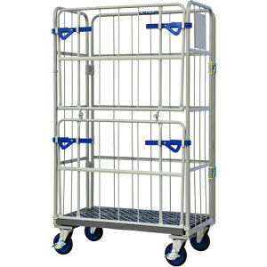 ���R�[�p���b�g �y�l��s�z �J�[�S�v���X�^ �_�u���Q�[�g�t 1000×600×1700 WKP-1060-WG [642-00000509]