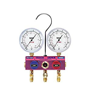 �C�`�l��TASCO �^�X�R R410A/R32�Q�[�W�}�j�z�[���h�L�b�g TA122GBH-2V [818-341182]