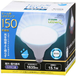 I[d@ yʓrz ylsz OHM LEDd r[v` E26 150` hJ^Cv F LDR15D-W/P150 [919-634183]