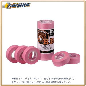 �J������H�� �J���� �}�X�L���O�e�[�v�ԗ��h���p ��50mm×����18m �s���N BIGBOSSJAN-50 [933-187593]